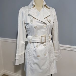 Sold 🤑 jessica Simpson white trench coat